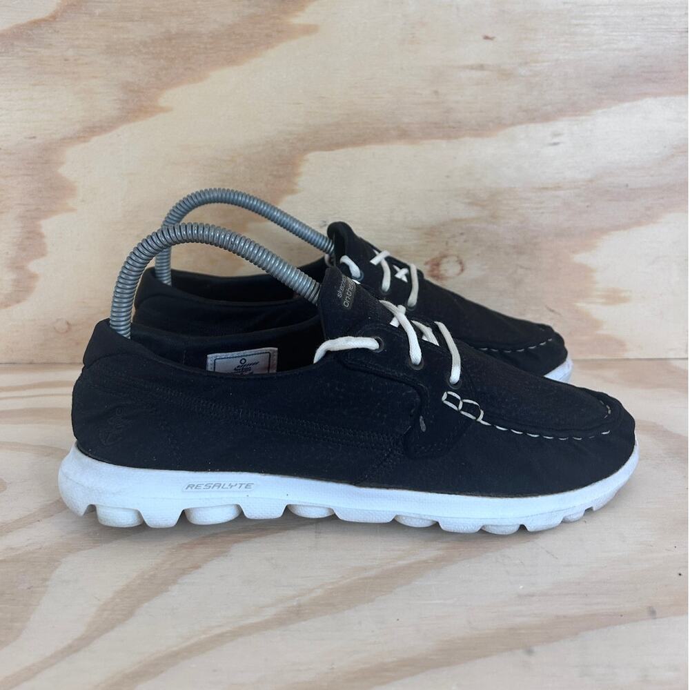 Skechers - On-The-Go Resalyte - Sneakers Low - Black - Women's - 8 - SN 13780